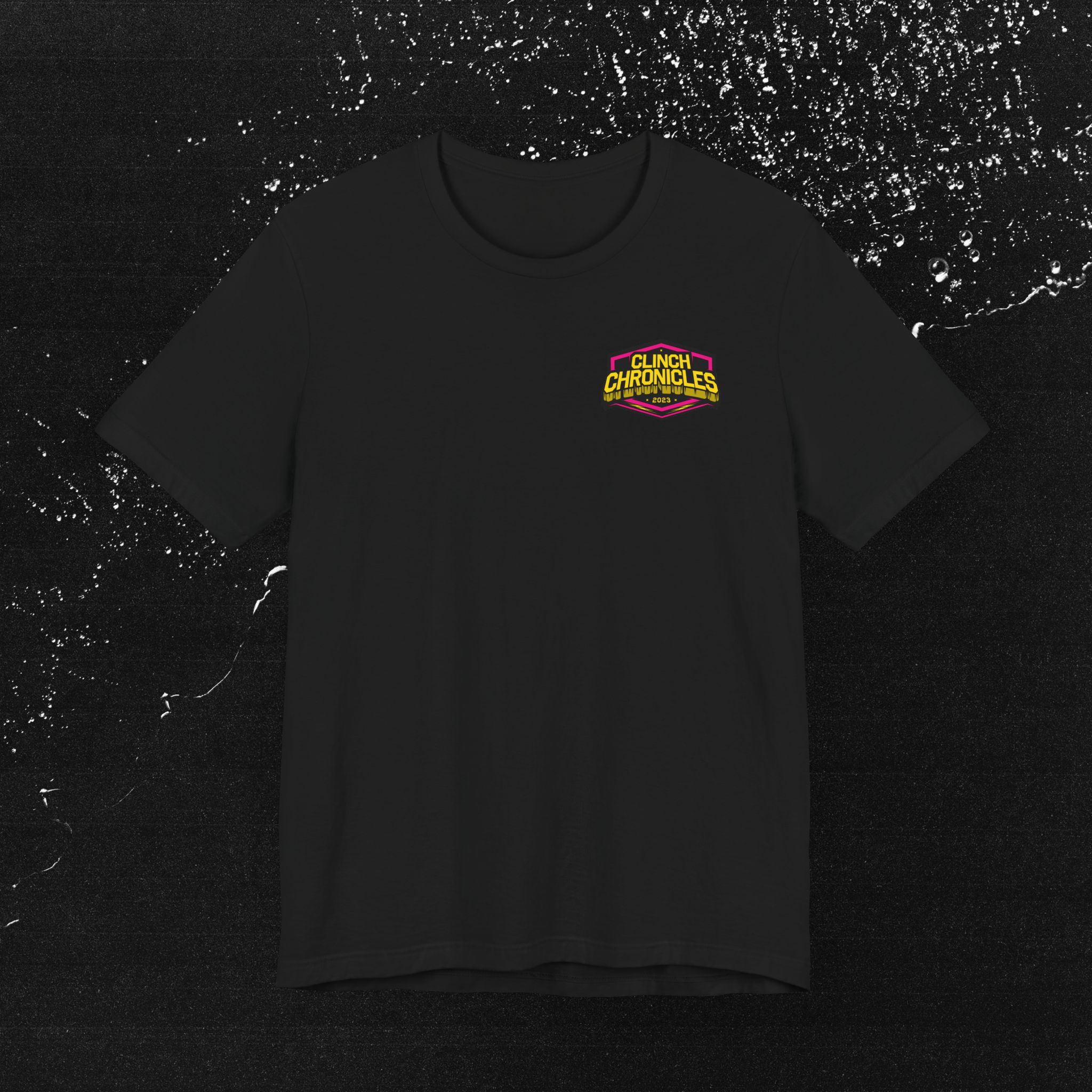 Clinch Chronicles T‑Shirt – Grappling Logo Tee (Since 2023)